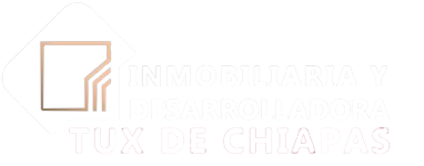 Logo Blanco Inmobiliaria y Desarrolladora Tux de Chiapa